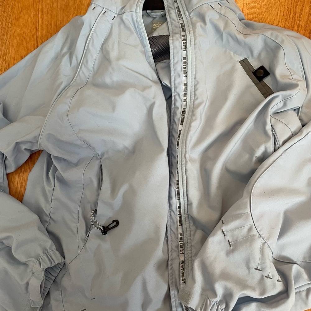 light blue vintage jacket